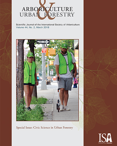 March Issue of Arboriculture & Urban Forestry Now Online