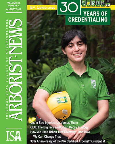 August 2022 Issue of Arborist News Now Online