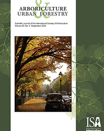 September 2024 Issue of Arboriculture & Urban Forestry Now Online!